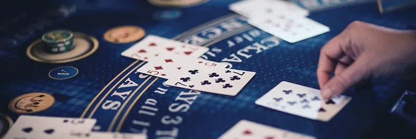 Live dealer table setup